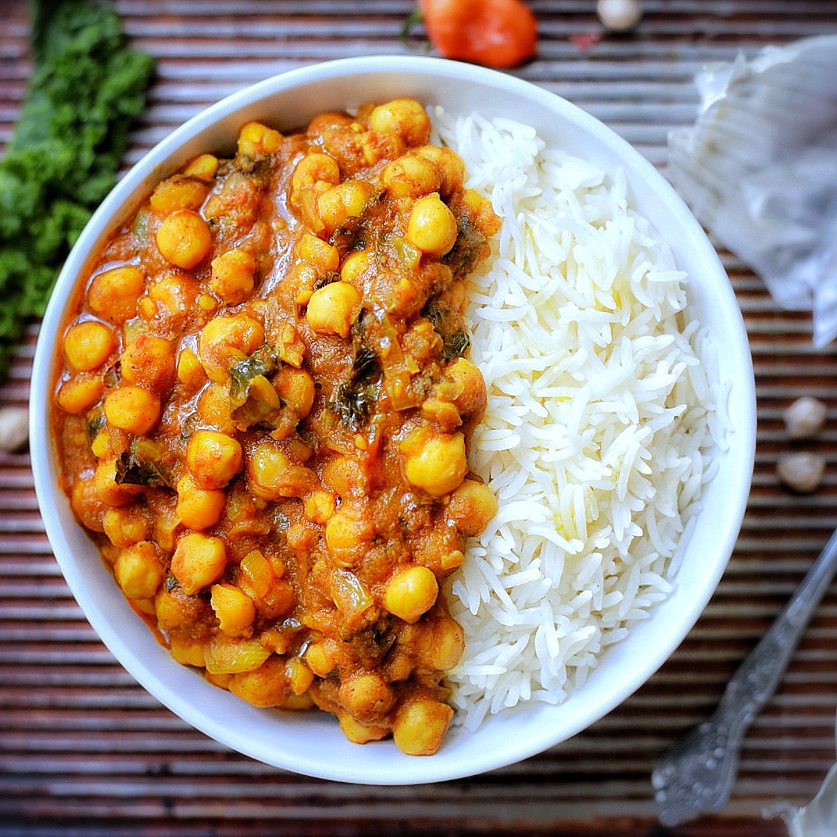 Creamy South African Chickpea Curry