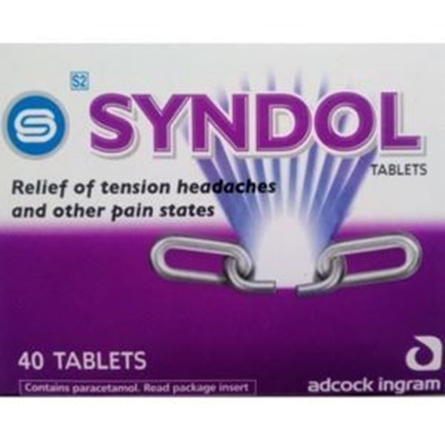 Syndol Image SYNDOL - 40 TABLETS — Aubergine Foods