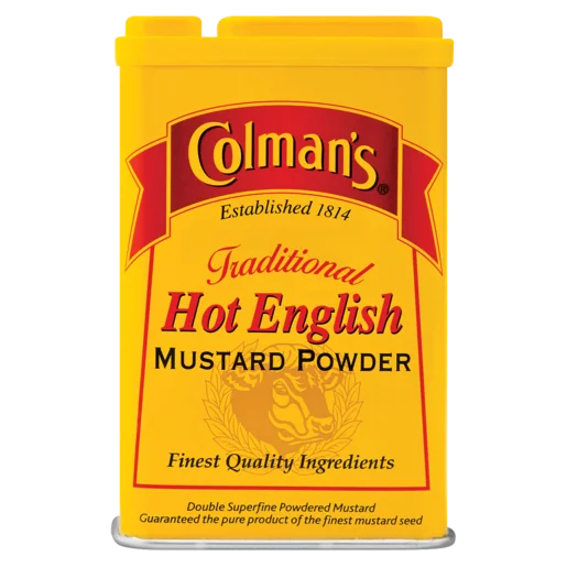 Colman's Original Hot English mustard Powder, 100g — Aubergine Foods