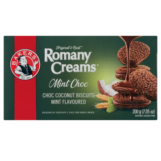 Bakers Romany Creams Mint Choc, 200g