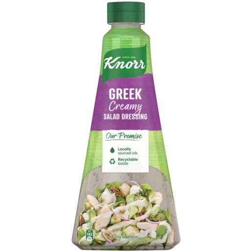 Knorr Creamy Greek Salad Dressing 340ml