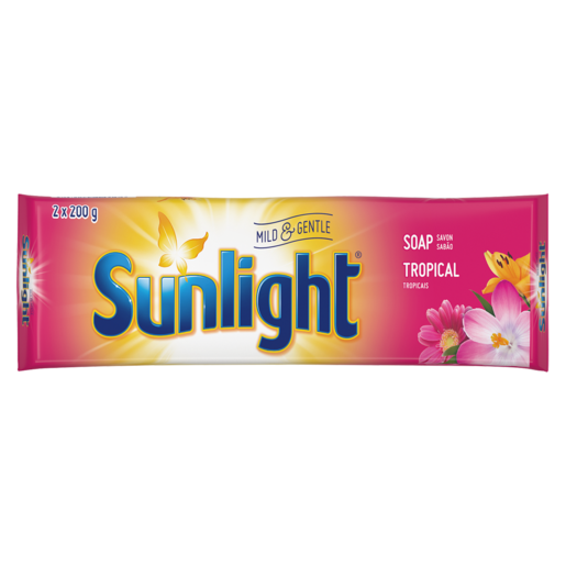 Sunlight Tropical Laundry Soap 2 x 200g — Aubergine Foods