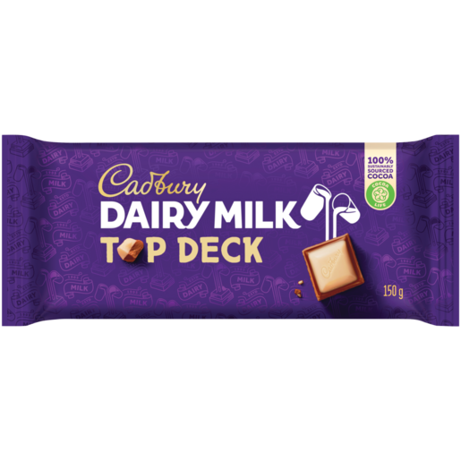 Cadbury Dairy Milk Top Deck, 150g
