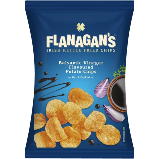 Flanagan's Moreish Irish Maggilly's Balsamic Vinegar Flavoured Kettle ...