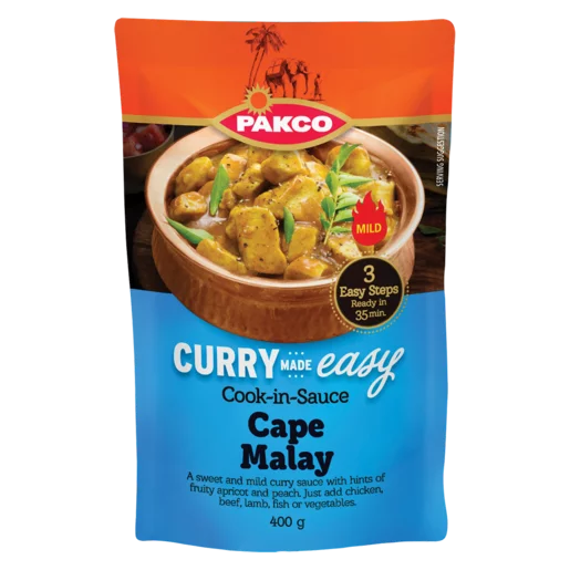 Pakco Butter Malay Curry Cook-In-Sauce 400g