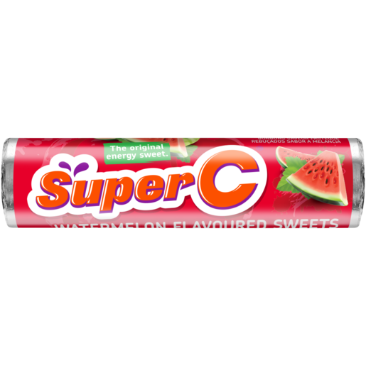 Super C Watermelon Flavored  Sweets, 36.9g