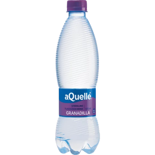 Aquelle Granadilla Flavoured Sparkling Water 500ml