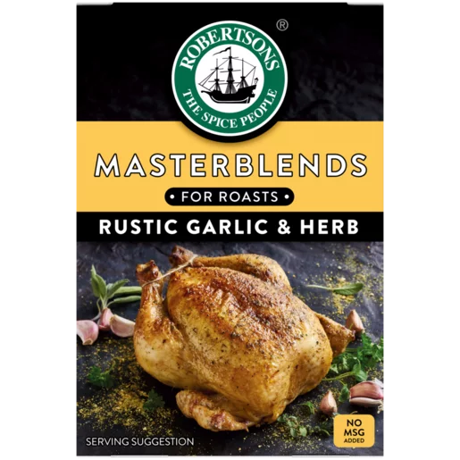 Robertsons Masterblends Rustic Garlic and Herb Spice Blend Refill 60g ...