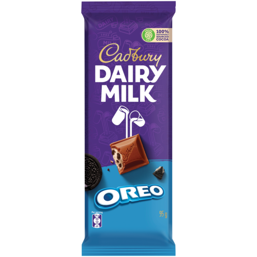 Cadbury Dairy Milk Oreo Chocolate Slab 95g