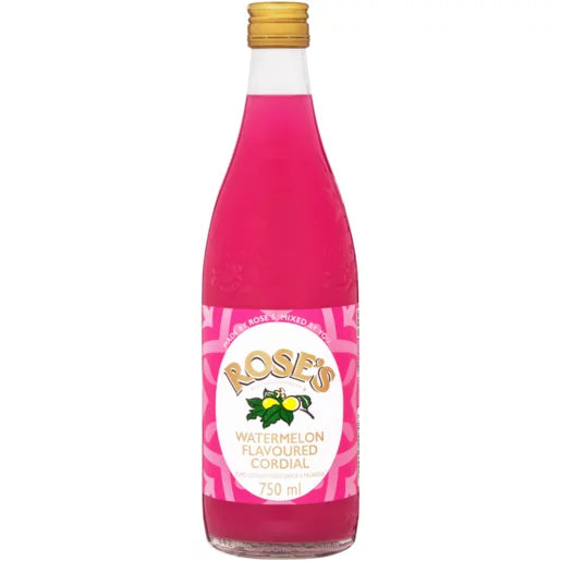 Rose's Watermelon Flavoured Cordial 750ml