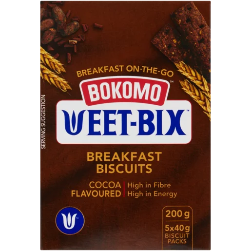 Bokomo Weet-Bix Cocoa Flavoured Breakfast Biscuits 200g