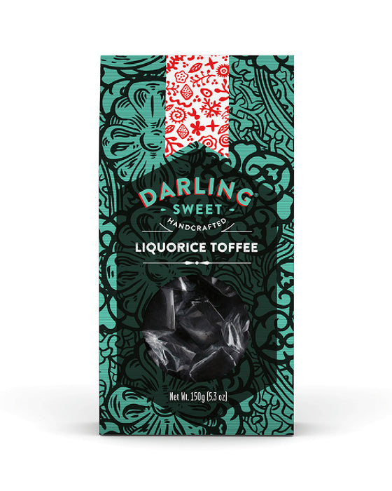 Darling Sweet Liquorice Toffee, 150g