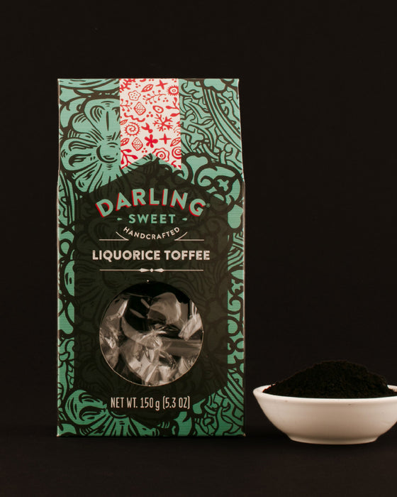 Darling Sweet Liquorice Toffee, 150g