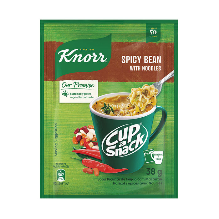 Knorr Cup-a-Snack Spicy Beans, 38g