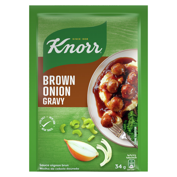 Knorr Brown Onion Instant Gravy 34g