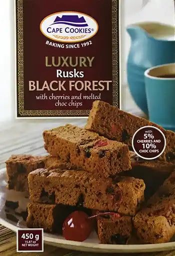 Cape Cookies Classic Black Forest Rusks 450g