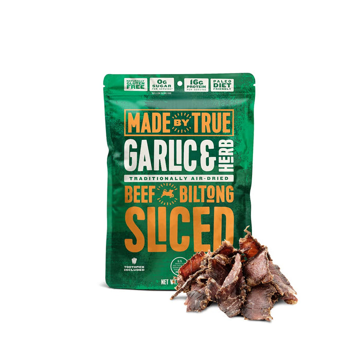 Made by True Garlic & Herb Biltong