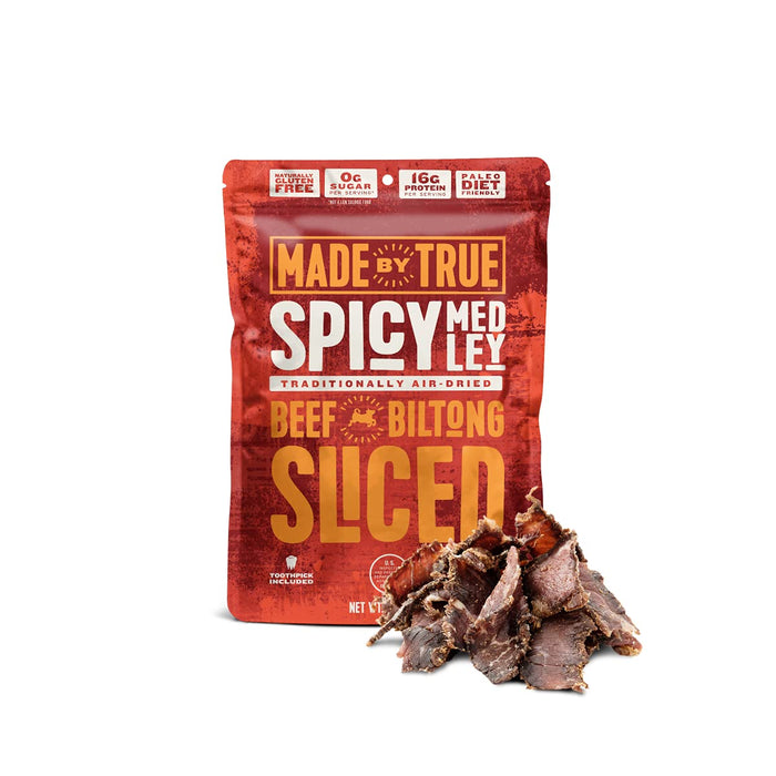 Made by True Biltong Spicy Medley