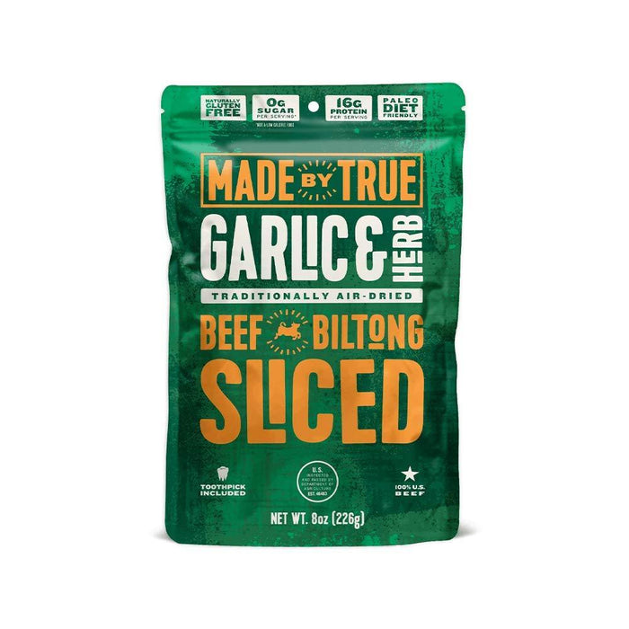 Made by True Garlic & Herb Biltong