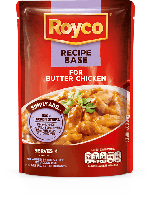 ROYCO Recipe Base for Butter Chicken, 200g