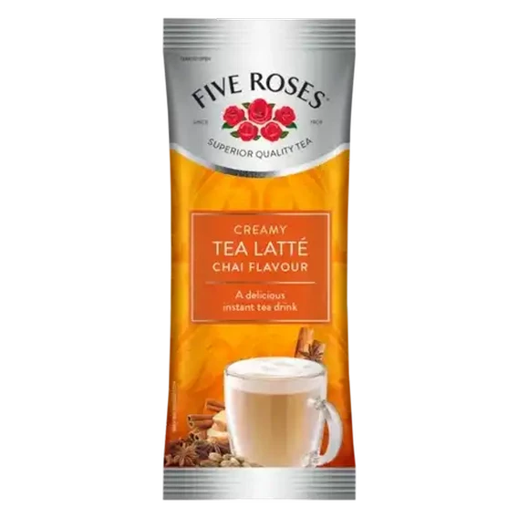 Three Roses Instant Tea Five Roses Chai Flavour Instant Tea Latté, 22g — Aubergine Foods