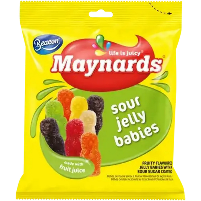 Maynards Sour Jelly Babies 100g