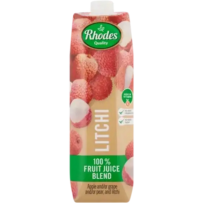 Rhodes Quality 100% Litchi Juice 1L