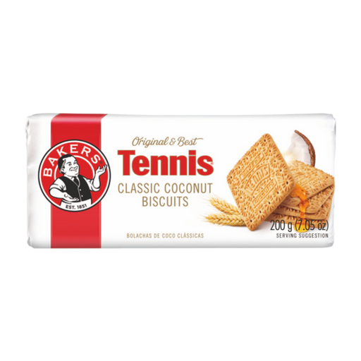 Buy Bakers Tennis Biscuits in the USA on Aubergine Foods