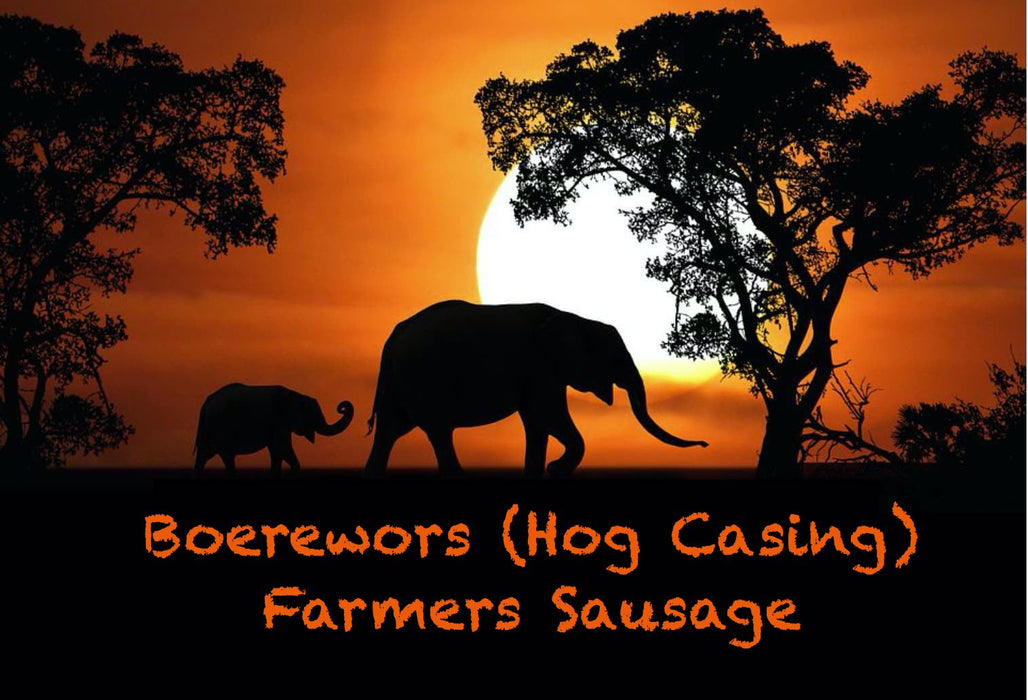 Boerewors 5 lb Special (Traditional South African Farmers Sausage)