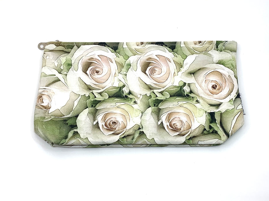 Floral & Botanical Large Fabric Pouch