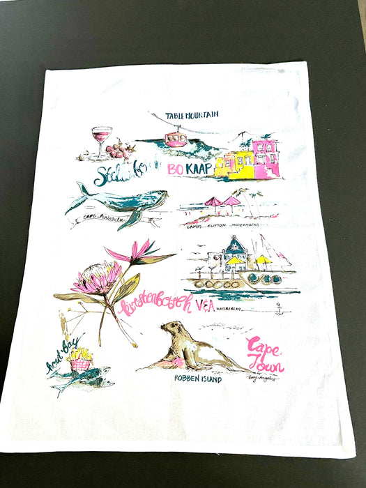 Cape Town Tea Towel