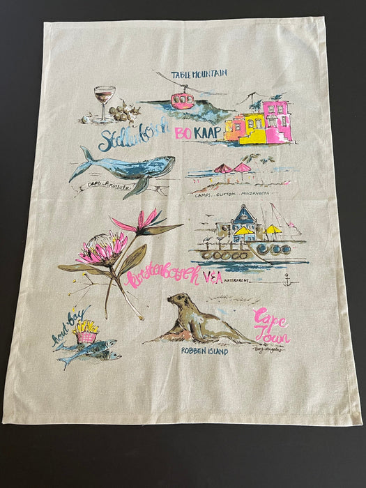 Cape Town Tea Towel