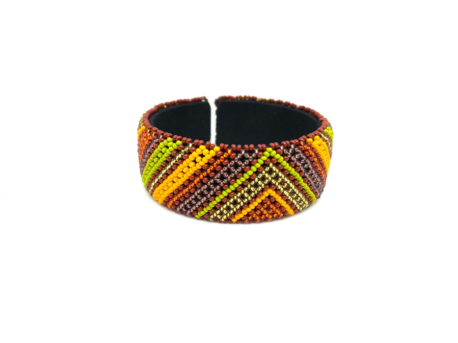 Zulu Design Beaded Bangles