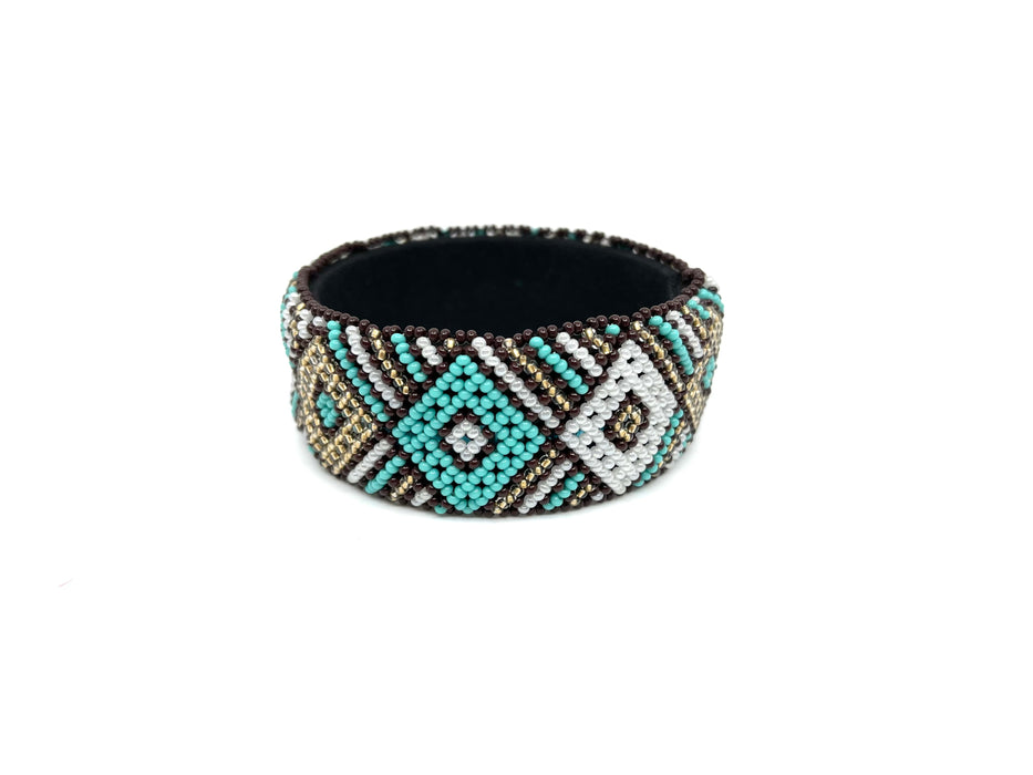 Zulu Design Beaded Bangles