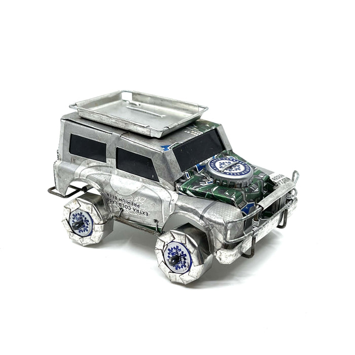 Recycled Aluminum Can Jeep