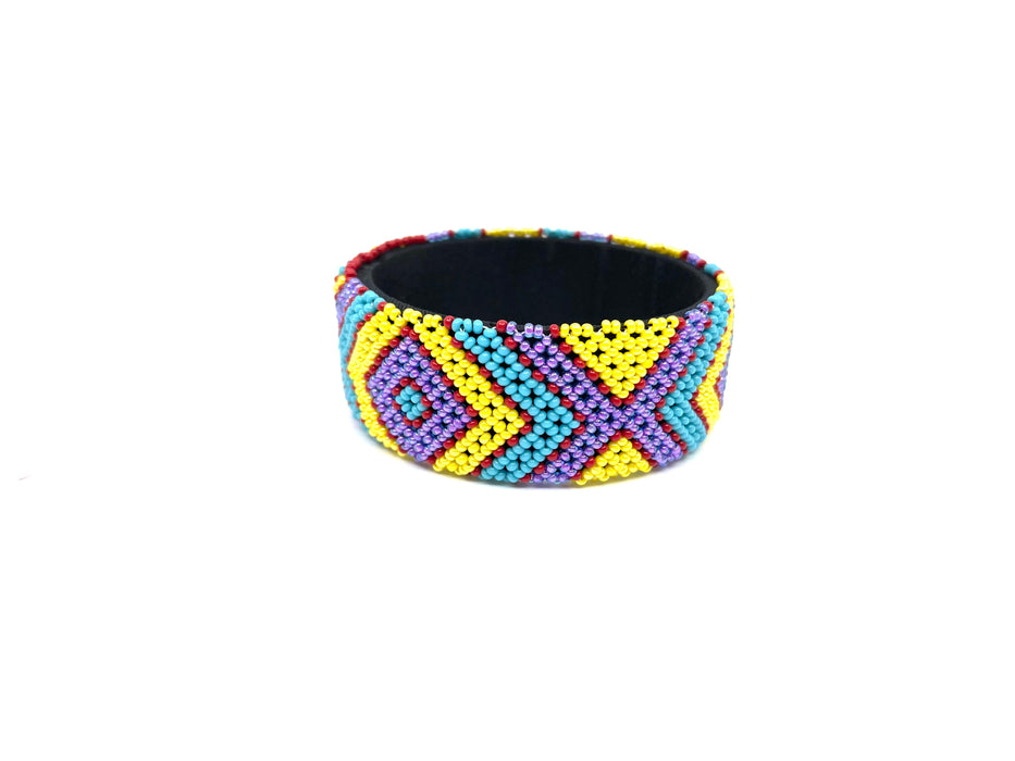 Zulu Design Beaded Bangles