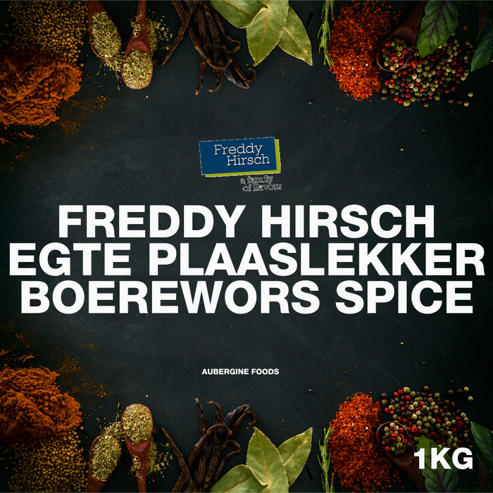 Freddy Hirsch Egte Plaaslekker Boerewors Spice, 1kg