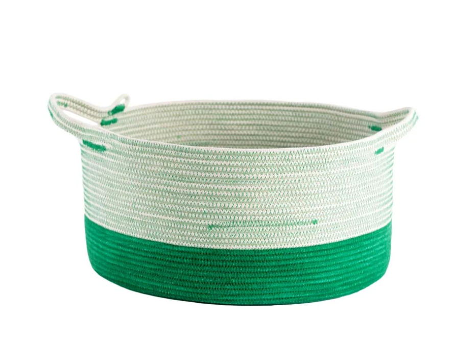 Greenery Handle Basket