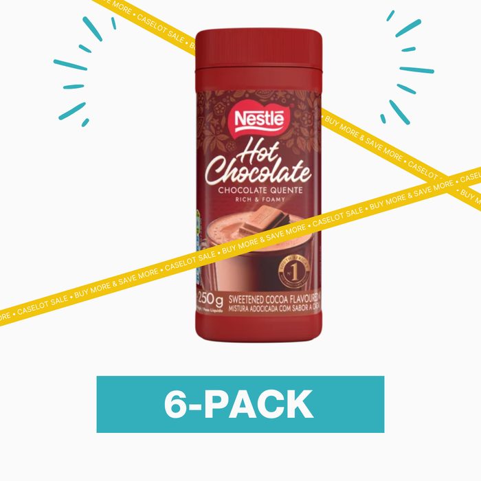 CASELOT: Nestlé Hot Chocolate Rich & Foamy 250g x 6