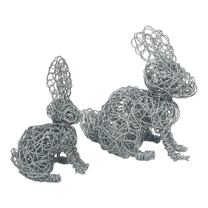 Bunny Wire Sculpture