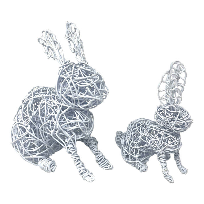 Bunny Wire Sculpture