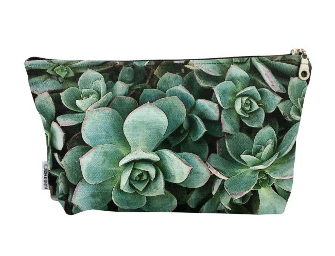 Floral & Botanical Large Fabric Pouch