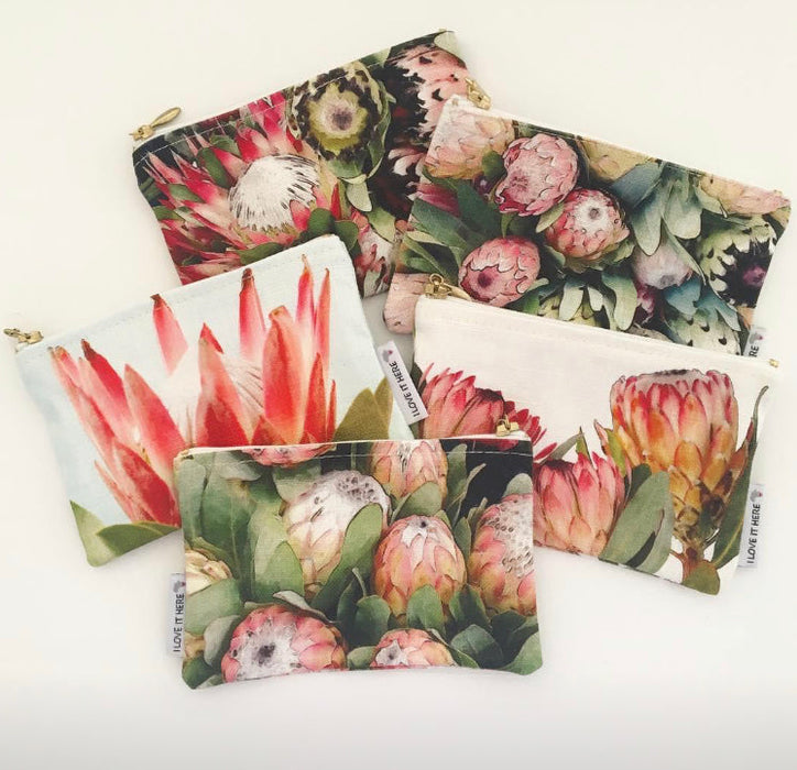 Floral & Botanical Fabric Pouches