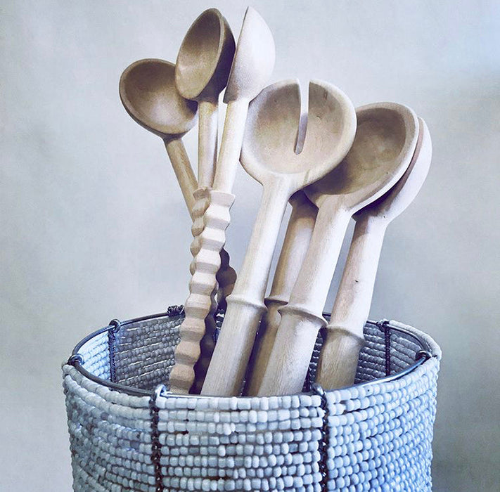 Zulu Beaded Cutlery Holder