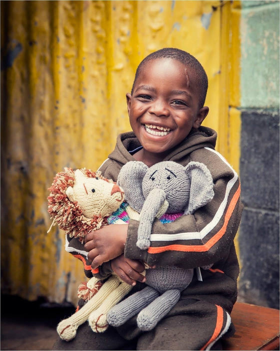 Shumba - Lion Hand Knitted Soft Toy