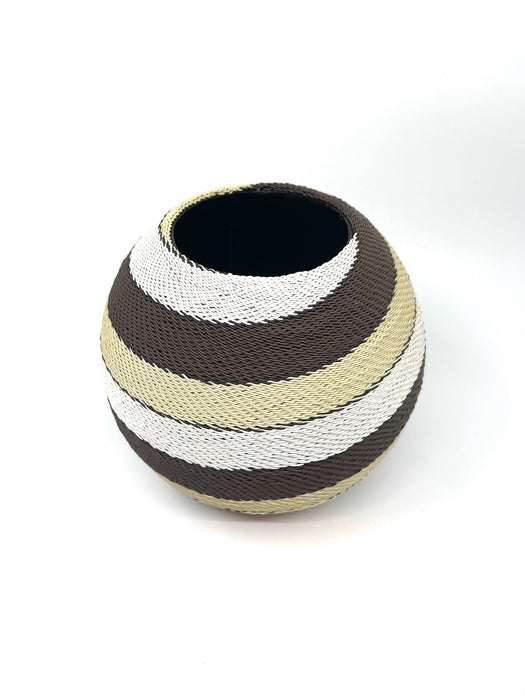 Zulu Woven Wire Pot