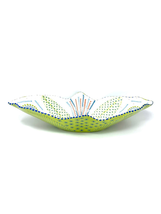 Potters Lime Green Lily Boat