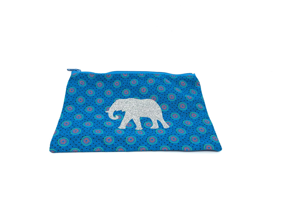 Shweshwe Zip Pouch