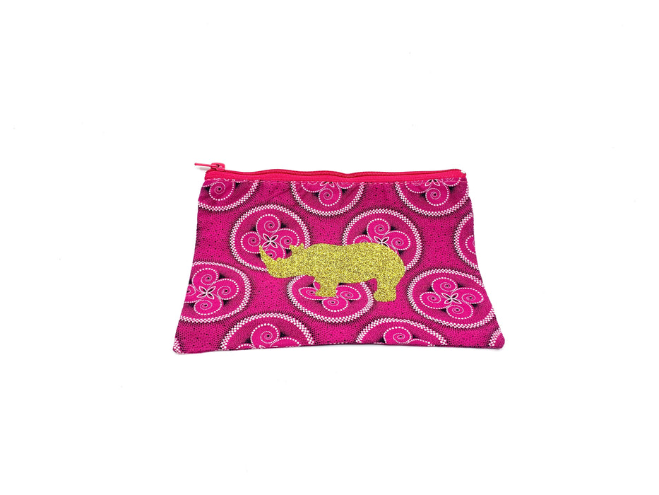 Shweshwe Zip Pouch