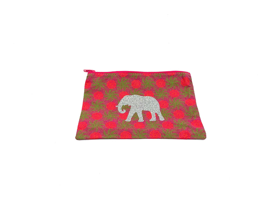 Shweshwe Zip Pouch